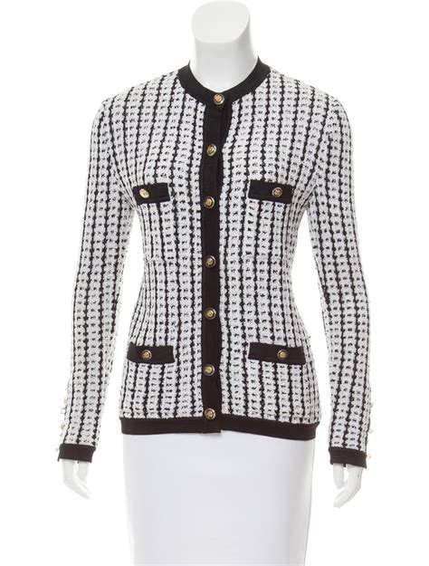 cardigan suit chanel|chanel style cardigans for women.